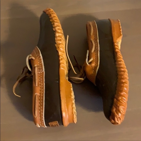 Sorel Vintage Tan and Brown Rain Shoes - Women’s Size 6 - Picture 6 of 8